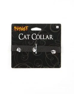 Spirit Halloween Black Cat Collar Choker Necklace -HALLOWEEN COSTUMES Sales 00111096 c