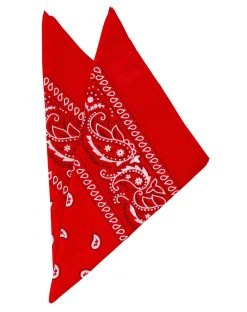 Spirit Halloween Red Bandana 5 Spirit Halloween Red Bandana -HALLOWEEN COSTUMES Sales 00111393 b