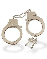 Spirit Halloween Metal Handcuffs