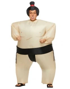 Spirit Halloween Kids Sumo Wrestler Inflatable Costume