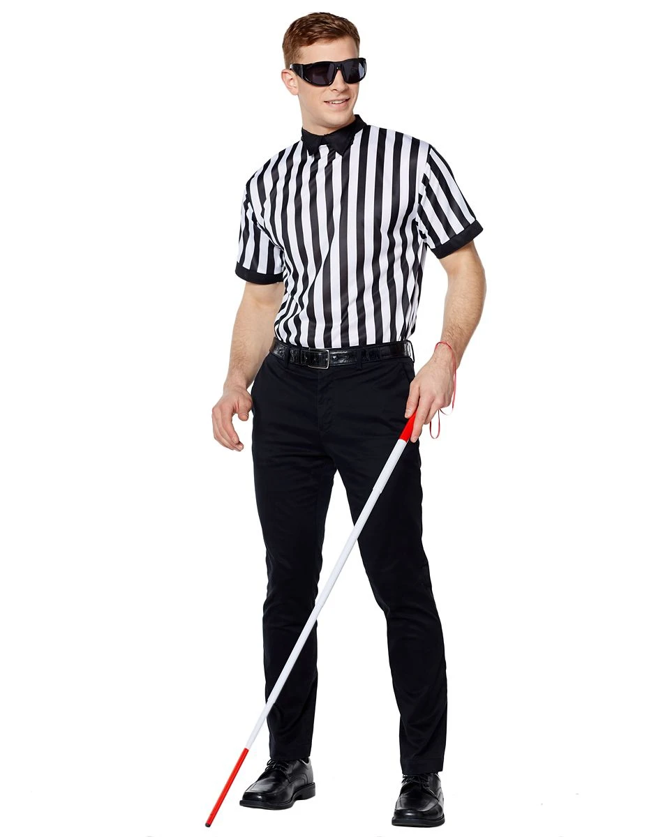 Spirit Halloween Adult Blind Referee Costume 3 Spirit Halloween Adult Blind Referee Costume