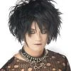 Spirit Halloween Black Midnight Fiend Wig 1 Spirit Halloween Black Midnight Fiend Wig -HALLOWEEN COSTUMES Sales 00427617 a