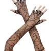 Spirit Halloween Spider Web Gloves 1 Spirit Halloween Spider Web Gloves -HALLOWEEN COSTUMES Sales 00569202 a