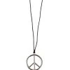 Spirit Halloween Peace Pendant Necklace 2 Spirit Halloween Peace Pendant Necklace -HALLOWEEN COSTUMES Sales 00589713 a