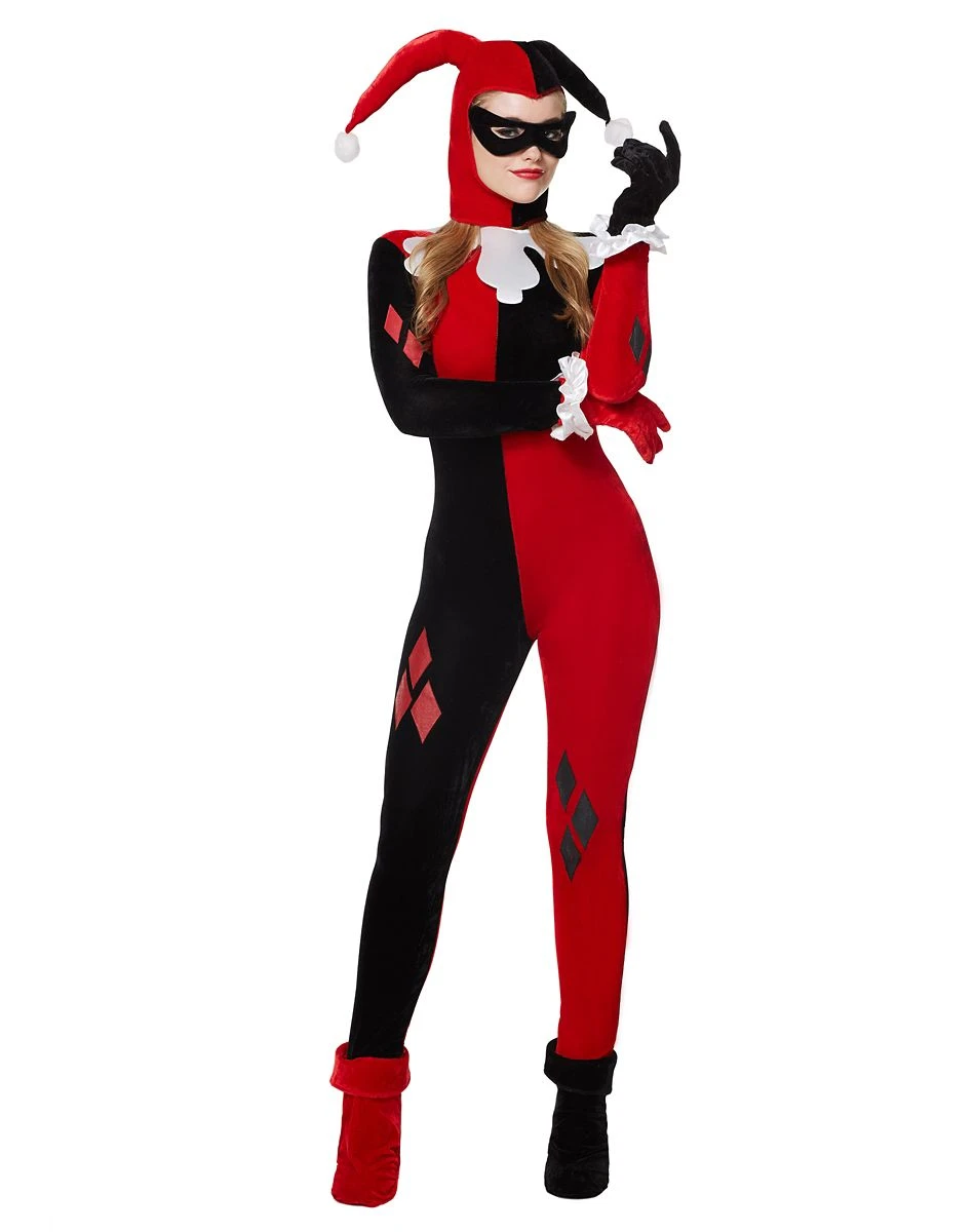 Spirit Halloween Adult Harley Quinn Costume - Gotham Girls 3 Spirit Halloween Adult Harley Quinn Costume - Gotham Girls