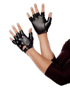 Spirit Halloween Studded Gloves