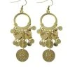 Spirit Halloween Goldtone Coin Greek Goddess Earrings 1 Spirit Halloween Goldtone Coin Greek Goddess Earrings -HALLOWEEN COSTUMES Sales 01005859 a