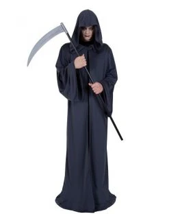 Spirit Halloween Adult Grey Reaper Costume