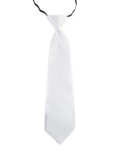 Spirit Halloween White Gangster Tie