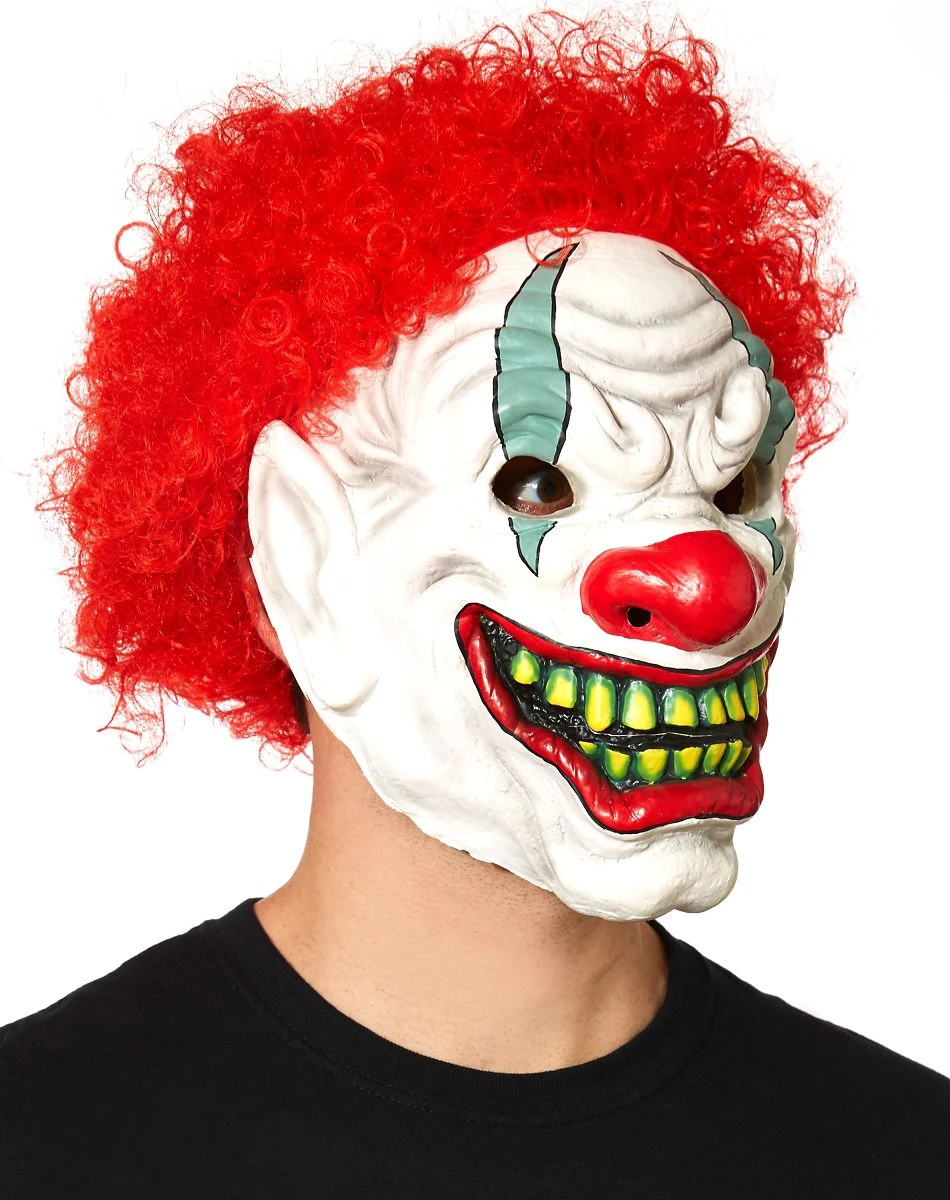 Spirit Halloween Foamy the Clown Full Mask 4 Spirit Halloween Foamy the Clown Full Mask - Image 2