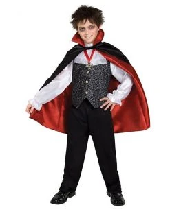Spirit Halloween Kids Red Vampire Costume