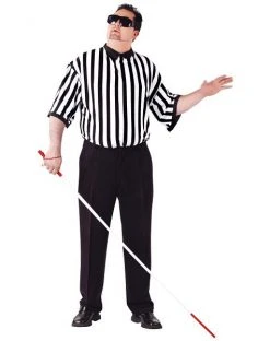 Spirit Halloween Adult Blind Referee Costume 11 Spirit Halloween Adult Blind Referee Costume -HALLOWEEN COSTUMES Sales 01068808 a