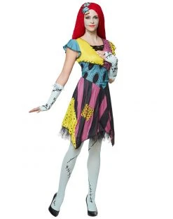 Spirit Halloween Adult Sassy Sally Costume - The Nightmare Before Christmas