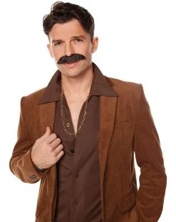Spirit Halloween '70s Dude Black Mustache