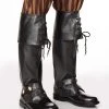 Spirit Halloween Tall Pirate Boot Covers - Deluxe 2 Spirit Halloween Tall Pirate Boot Covers - Deluxe -HALLOWEEN COSTUMES Sales 01099688 a