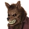 Spirit Halloween Animotion Brown Werewolf Full Mask -HALLOWEEN COSTUMES Sales 01107168 a