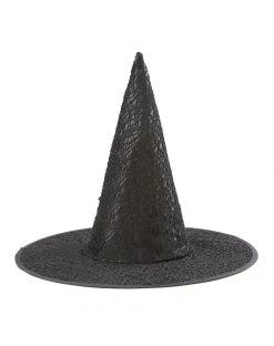 Spirit Halloween Black Gothic Witch Hat