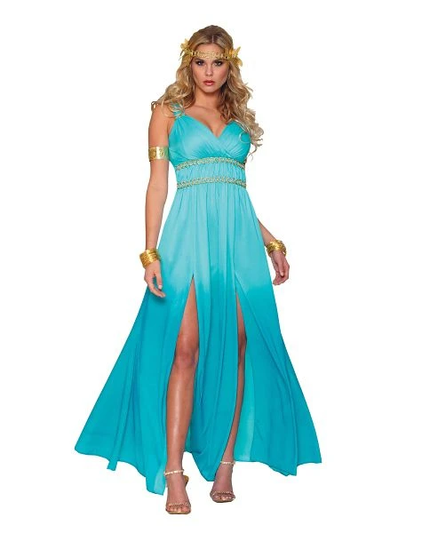 Spirit Halloween Adult Floor Length Aphrodite Costume 3 Spirit Halloween Adult Floor Length Aphrodite Costume