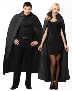 Spirit Halloween 56 Inch Black Cape