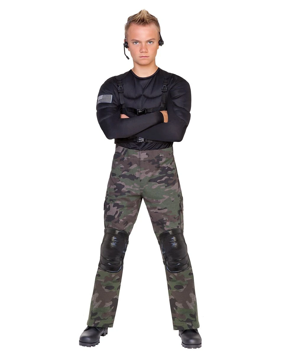 Spirit Halloween Kids Commando Special Forces Costume 3 Spirit Halloween Kids Commando Special Forces Costume
