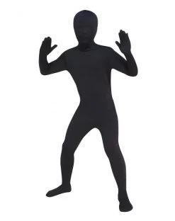 Spirit Halloween Kids Super Skins® Black Skin Suit Costume