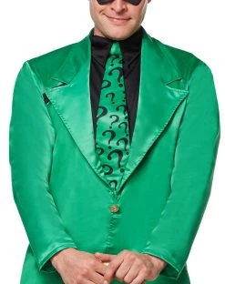 Spirit Halloween Adult Riddler Costume - Batman -HALLOWEEN COSTUMES Sales 01149947 c