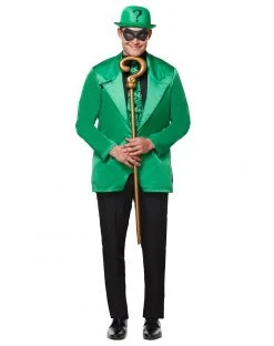 Spirit Halloween Adult Riddler Costume - Batman -HALLOWEEN COSTUMES Sales 01149947 d