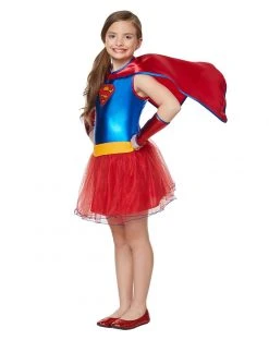 Spirit Halloween Kids Supergirl Tutu Costume - DC Comics -HALLOWEEN COSTUMES Sales 01154079 c