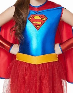 Spirit Halloween Kids Supergirl Tutu Costume - DC Comics -HALLOWEEN COSTUMES Sales 01154079 d