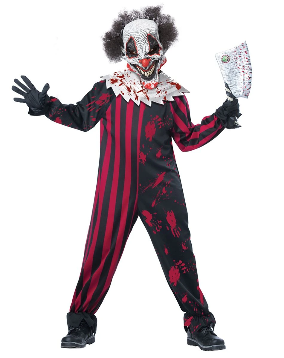 Spirit Halloween Kids Killer Clown Costume 3 Spirit Halloween Kids Killer Clown Costume