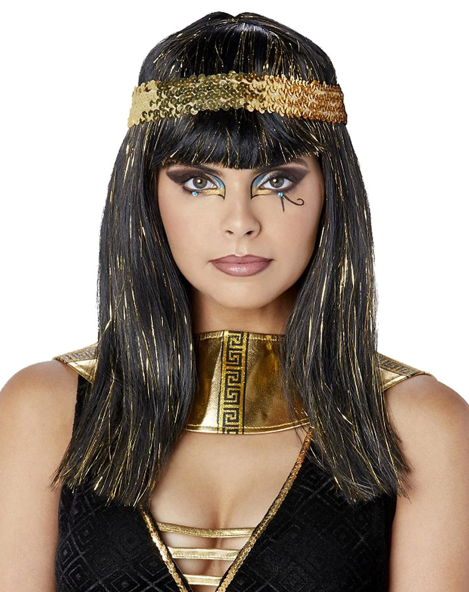Spirit Halloween Cleopatra Wig with Headband 3 Spirit Halloween Cleopatra Wig with Headband