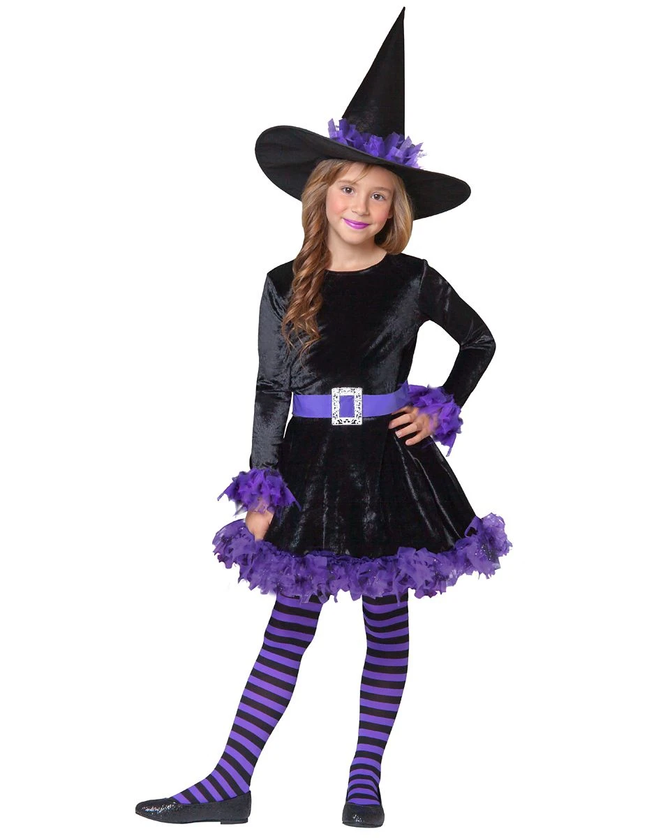 Spirit Halloween Kids Purple Shredded Witch Costume 3 Spirit Halloween Kids Purple Shredded Witch Costume
