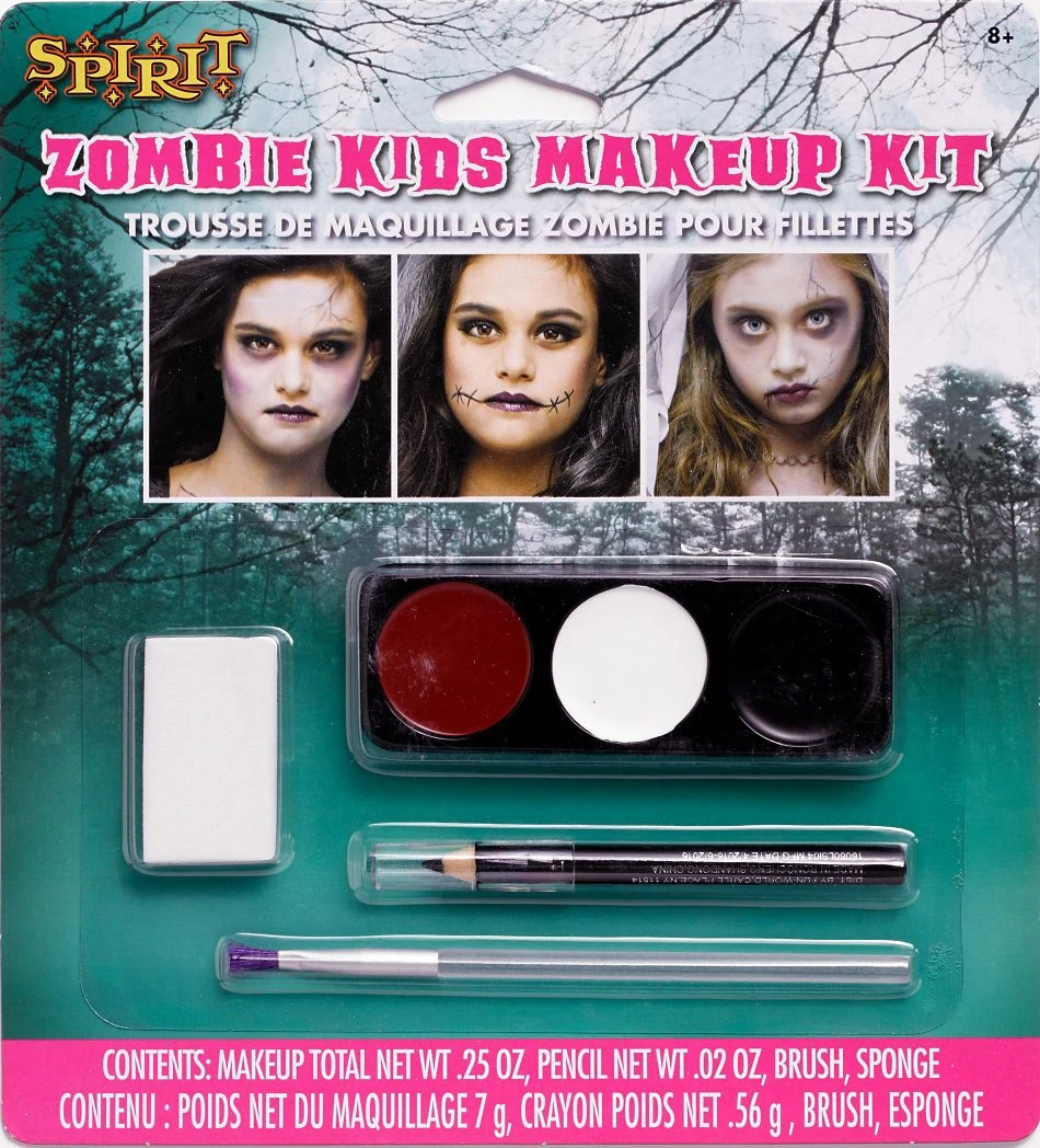 Spirit Halloween Zombie Kids Makeup Kit 4 Spirit Halloween Zombie Kids Makeup Kit - Image 2