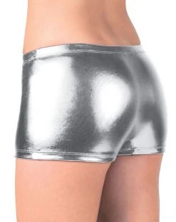 Spirit Halloween Metallic Boyshort Panties - Silver 5 Spirit Halloween Metallic Boyshort Panties - Silver -HALLOWEEN COSTUMES Sales 01190008 a