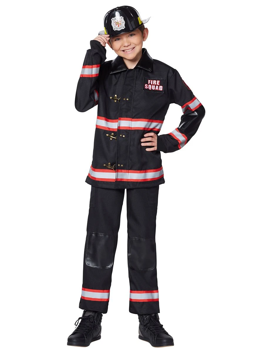 Spirit Halloween Kids Fireman Costume - Deluxe 3 Spirit Halloween Kids Fireman Costume - Deluxe