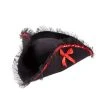 Spirit Halloween Black and Red Pirate Hat 1 Spirit Halloween Black and Red Pirate Hat -HALLOWEEN COSTUMES Sales 01191907 a