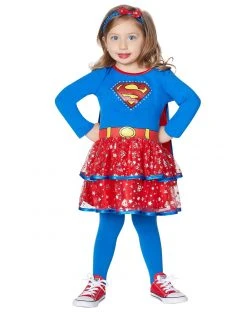 Spirit Halloween Toddler Sparkling Supergirl Costume - DC Comics