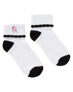 Spirit Halloween Poodle Socks