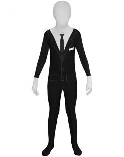 Spirit Halloween Kids Slenderman Skin Suit Costume - Slenderman