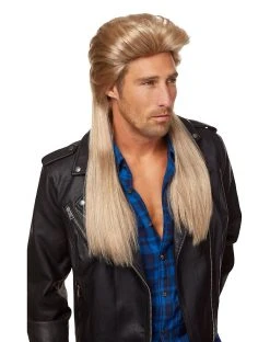 Spirit Halloween 80s Mullet Wig