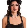 Spirit Halloween Black Rose Skull Headband 2 Spirit Halloween Black Rose Skull Headband -HALLOWEEN COSTUMES Sales 01225929 a