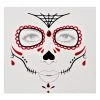 Spirit Halloween Sugar Skull Face Decal -HALLOWEEN COSTUMES Sales 01226042 a