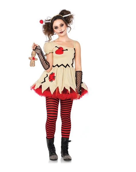 Spirit Halloween Kids Voodoo Doll Costume 3 Spirit Halloween Kids Voodoo Doll Costume
