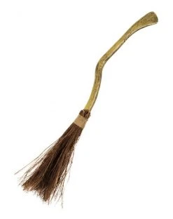Spirit Halloween 39 Inch Curved Witch Broom