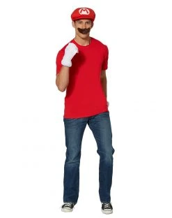 Spirit Halloween Mario Costume Kit - Mario Bros