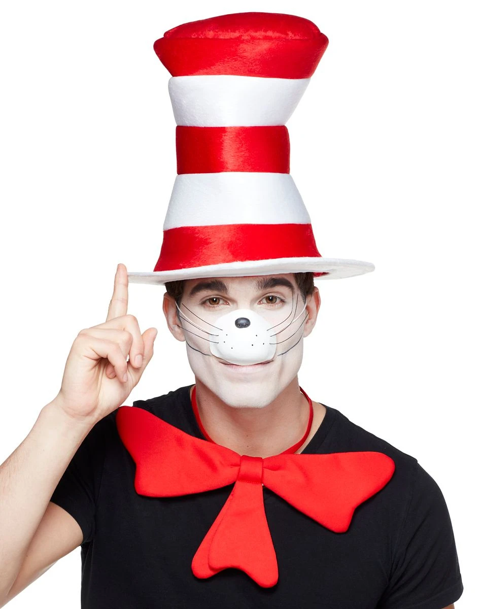Spirit Halloween Cat in the Hat Top Hat Deluxe - Dr. Seuss 3 Spirit Halloween Cat in the Hat Top Hat Deluxe - Dr. Seuss