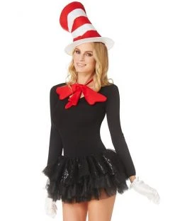 Spirit Halloween Cat in the Hat Costume Kit Deluxe - Dr. Seuss 8 Spirit Halloween Cat in the Hat Costume Kit Deluxe - Dr. Seuss -HALLOWEEN COSTUMES Sales 01254218 c