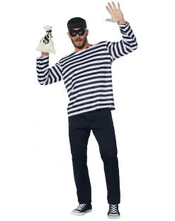 Spirit Halloween Adult Burglar Costume