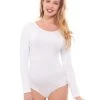 Spirit Halloween Long Sleeve White Bodysuit 1 Spirit Halloween Long Sleeve White Bodysuit -HALLOWEEN COSTUMES Sales 01263821 a