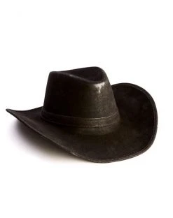 Spirit Halloween Black Cowboy Hat - Deluxe